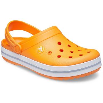 Crocs Crocband™ Women's Clogs Orange | Australia 0035OKIR